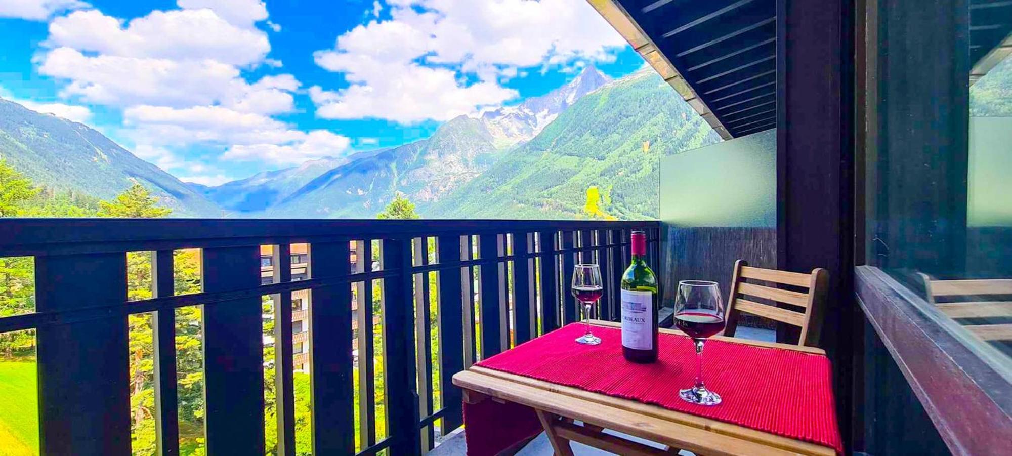 Superbe T3 En Face Du Brevent, Chamonix Leilighet Rom bilde