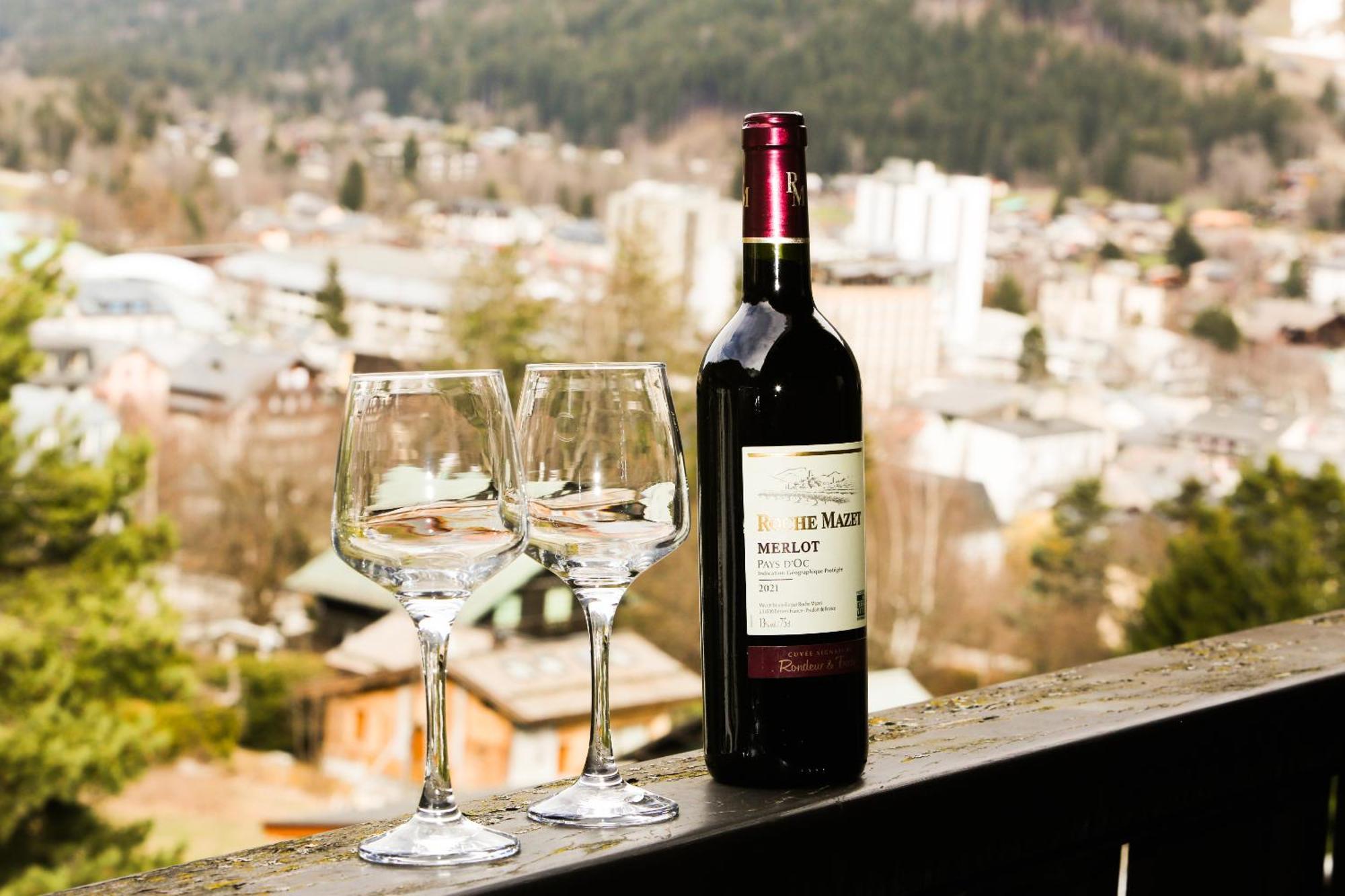 Superbe T3 En Face Du Brevent, Chamonix Leilighet Rom bilde